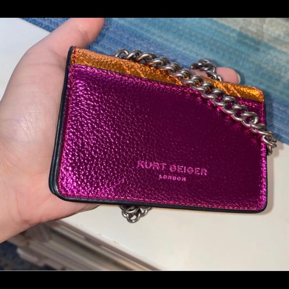 Kurt Geiger London Kensington Micro Quilted Metallic Faux-leather Crossbody Bag - Picture 5 of 9